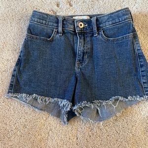 Girls Abercrombie Kids High Waisted shorts. 11/12